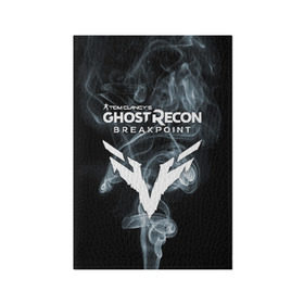 Обложка для паспорта матовая кожа с принтом GHOST RECON BREAKPOINT в Белгороде, натуральная матовая кожа | размер 19,3 х 13,7 см; прозрачные пластиковые крепления | break | breakpoint | clancy | clancy’s | ghost | logo | point | recon | symbol | tom | ubisoft | брейк | брейкпоинт | гост | игра | игры | кленсис | клэнси | лого | логотип | поинт | рекон | символ | том | юбисофт