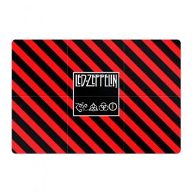 Магнитный плакат 3Х2 с принтом Led Zeppelin в Белгороде, Полимерный материал с магнитным слоем | 6 деталей размером 9*9 см | Тематика изображения на принте: 