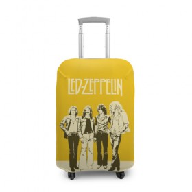 Чехол для чемодана 3D с принтом Led Zeppelin в Белгороде, 86% полиэфир, 14% спандекс | двустороннее нанесение принта, прорези для ручек и колес | led | led zep | led zeppelin | ledzep | lz | zoso | группа | джимми пейдж | джон генри бонэм | джон пол джонс | зосо | лед зепелен | лед зеппелин | ледзепелен | ледзеппелин | роберт плант | рок