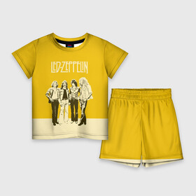Детский костюм с шортами 3D с принтом Led Zeppelin в Белгороде,  |  | led | led zep | led zeppelin | ledzep | lz | zoso | группа | джимми пейдж | джон генри бонэм | джон пол джонс | зосо | лед зепелен | лед зеппелин | ледзепелен | ледзеппелин | роберт плант | рок