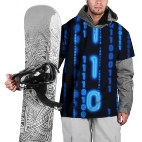 Накидка на куртку 3D с принтом Я ПРОГРАММИСТ в Белгороде, 100% полиэстер |  | hugo weaving | pc | the matrix | код | компьютеры | матрица | матрица 4 | программист | программный код | цифры