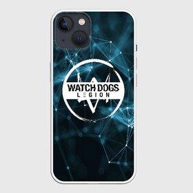 Чехол для iPhone 13 с принтом WATCH DOGS LEGION в Белгороде,  |  | ded sec | hacker | legion | watch dogs | watch dogs 2 | watch dogs legion | легион | хакер