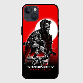 Чехол для iPhone 13 с принтом Terminator: Dark Fate в Белгороде,  |  | Тематика изображения на принте: dark fate | sarah j. connor | t 800 | terminator | восстание машин | киборг | сара коннор | темные судьбы | терминатор