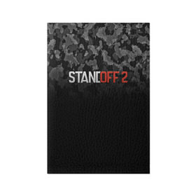 Обложка для паспорта матовая кожа с принтом STANDOFF 2 в Белгороде, натуральная матовая кожа | размер 19,3 х 13,7 см; прозрачные пластиковые крепления | standoff | standoff 2 | противостояние