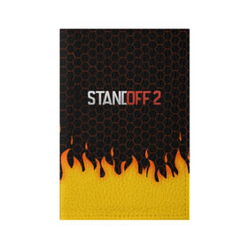 Обложка для паспорта матовая кожа с принтом STANDOFF 2 в Белгороде, натуральная матовая кожа | размер 19,3 х 13,7 см; прозрачные пластиковые крепления | standoff | standoff 2 | противостояние