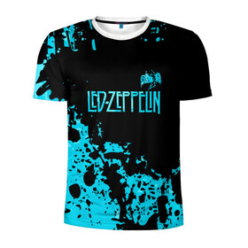 Мужская футболка 3D спортивная с принтом Led Zeppelin в Белгороде, 100% полиэстер с улучшенными характеристиками | приталенный силуэт, круглая горловина, широкие плечи, сужается к линии бедра | led | led zep | led zeppelin | ledzep | lz | zoso | группа | джимми пейдж | джон генри бонэм | джон пол джонс | зосо | лед зепелен | лед зеппелин | ледзепелен | ледзеппелин | роберт плант | рок