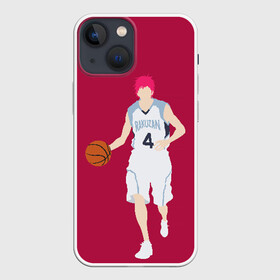 Чехол для iPhone 13 mini с принтом Seijuurou Akashi в Белгороде,  |  | akashi | basket | basketball | kuroko | kuroko no basket | seijuurou | акаши | баскетбол | куроко | сэйджуро