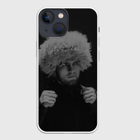 Чехол для iPhone 13 mini с принтом Хабиб Нурмагомедов в Белгороде,  |  | khabib | khabib nurmagomedov | khabib the eagle | khabib time | хабиб | хабиб нурмагомедов | хабиб орел