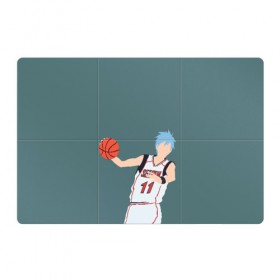 Магнитный плакат 3Х2 с принтом Tetsuya Kuroko в Белгороде, Полимерный материал с магнитным слоем | 6 деталей размером 9*9 см | Тематика изображения на принте: basket | basketball | kuroko | kuroko no basket | phantom | tetsu | tetsuya | баскетбол | куроко | тэцу | тэцуя | фантом