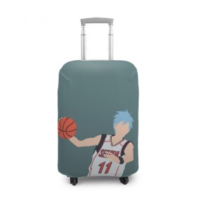 Чехол для чемодана 3D с принтом Tetsuya Kuroko в Белгороде, 86% полиэфир, 14% спандекс | двустороннее нанесение принта, прорези для ручек и колес | Тематика изображения на принте: basket | basketball | kuroko | kuroko no basket | phantom | tetsu | tetsuya | баскетбол | куроко | тэцу | тэцуя | фантом