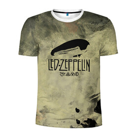 Мужская футболка 3D спортивная с принтом Led Zeppelin в Белгороде, 100% полиэстер с улучшенными характеристиками | приталенный силуэт, круглая горловина, широкие плечи, сужается к линии бедра | led | led zep | led zeppelin | ledzep | lz | zoso | группа | джимми пейдж | джон генри бонэм | джон пол джонс | зосо | лед зепелен | лед зеппелин | ледзепелен | ледзеппелин | роберт плант | рок