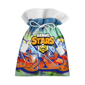 Подарочный 3D мешок с принтом BRAWL STARS в Белгороде, 100% полиэстер | Размер: 29*39 см | Тематика изображения на принте: android | brawl stars | games | mobile game | stars | игры | мобильные игры
