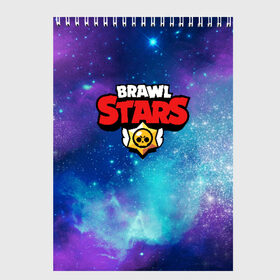 Скетчбук с принтом BRAWL STARS в Белгороде, 100% бумага
 | 48 листов, плотность листов — 100 г/м2, плотность картонной обложки — 250 г/м2. Листы скреплены сверху удобной пружинной спиралью | brawl stars | bull | colt | leon | stars | берли | бо | брок | ворон | джесси | динамайк | дэррил | кольт | леон | мортис | нита | пайпер | пенни | поко | пэм | рикошет | спайк | тара | фрэнк | шелли | эль примо