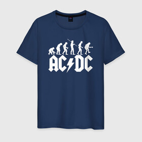 Мужская футболка хлопок с принтом AC DC в Белгороде, 100% хлопок | прямой крой, круглый вырез горловины, длина до линии бедер, слегка спущенное плечо. | Тематика изображения на принте: ac dc | acdc | acdc ас дс | австралийская | ангус янг | асдс | блюз | группа | крис слэйд | метал | молния | музыка | певцы | рок | рок н ролл | стиви янг | хард | хардрок | эксл роуз