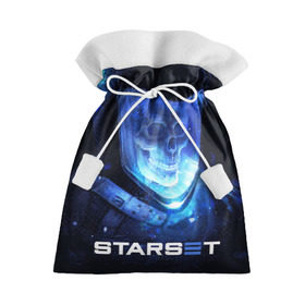 Подарочный 3D мешок с принтом Starset в Белгороде, 100% полиэстер | Размер: 29*39 см | logo | rock | starset | лого | рок | старсет