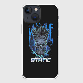 Чехол для iPhone 13 mini с принтом Static Wayne в Белгороде,  |  | Тематика изображения на принте: 2014 | metal | music | need for speed | nfs | only | r.i.p | rip | rock | static | static x | staticx | the | wayne static | x | метал | музыка | нфс | рок | статик | уэйн статик