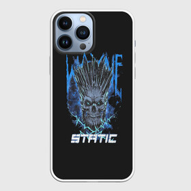 Чехол для iPhone 13 Pro Max с принтом Static Wayne в Белгороде,  |  | Тематика изображения на принте: 2014 | metal | music | need for speed | nfs | only | r.i.p | rip | rock | static | static x | staticx | the | wayne static | x | метал | музыка | нфс | рок | статик | уэйн статик