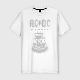 Мужская футболка премиум с принтом AC/DC в Белгороде, 92% хлопок, 8% лайкра | приталенный силуэт, круглый вырез ворота, длина до линии бедра, короткий рукав | ac dc | acdc | acdc ас дс | австралийская | ангус янг | асдс | блюз | группа | крис слэйд | метал | молния | музыка | певцы | рок | рок н ролл | стиви янг | хард | хардрок | эксл роуз
