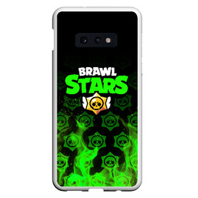 Чехол для Samsung S10E с принтом BRAWL STARS в Белгороде, Силикон | Область печати: задняя сторона чехла, без боковых панелей | brawl stars | bull | colt | leon | stars | берли | бо | брок | ворон | джесси | динамайк | дэррил | кольт | леон | мортис | нита | пайпер | пенни | поко | пэм | рикошет | спайк | тара | фрэнк | шелли | эль примо