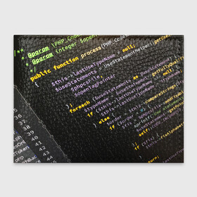 Обложка для студенческого билета с принтом ПРОГРАММНЫЙ КОД в Белгороде, натуральная кожа | Размер: 11*8 см; Печать на всей внешней стороне | hugo weaving | pc | the matrix | код | компьютеры | матрица | матрица 4 | программист | программный код | цифры
