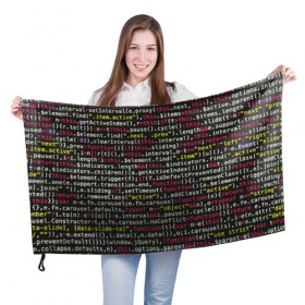 Флаг 3D с принтом ЦИФРЫ КОДА в Белгороде, 100% полиэстер | плотность ткани — 95 г/м2, размер — 67 х 109 см. Принт наносится с одной стороны | hugo weaving | pc | the matrix | код | компьютеры | матрица | матрица 4 | программист | программный код | цифры