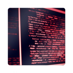 Магнит виниловый Квадрат с принтом HTML&PHP в Белгороде, полимерный материал с магнитным слоем | размер 9*9 см, закругленные углы | hugo weaving | pc | the matrix | код | компьютеры | матрица | матрица 4 | программист | программный код | цифры