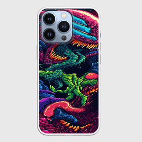 Чехол для iPhone 13 Pro с принтом CS GO hyper beast skin в Белгороде,  |  | Тематика изображения на принте: awp | counter strike | cs go | cs go global offensive | hyper beast | skin cs | team cs | команды cs | скины оружия | скоростной зверь | хайпер бист