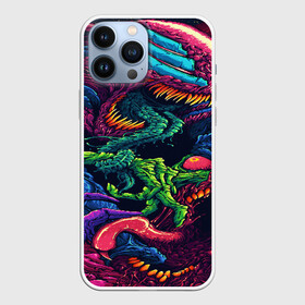 Чехол для iPhone 13 Pro Max с принтом CS GO hyper beast skin в Белгороде,  |  | Тематика изображения на принте: awp | counter strike | cs go | cs go global offensive | hyper beast | skin cs | team cs | команды cs | скины оружия | скоростной зверь | хайпер бист