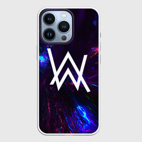 Чехол для iPhone 13 Pro с принтом ALAN WALKER NEON в Белгороде,  |  | alan walker | aw | electro | electro music | music | алан уокер | музыка | музыкант | электро | электронная музыка