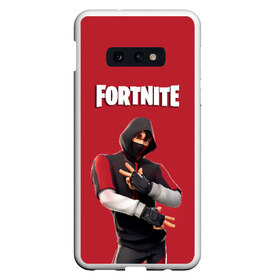 Чехол для Samsung S10E с принтом IKONIK FORTNITE в Белгороде, Силикон | Область печати: задняя сторона чехла, без боковых панелей | 10 | battle | fort | fortnite | ikonik | royale | season | битва | иконик | королевская | сезон | форт | фортнайт