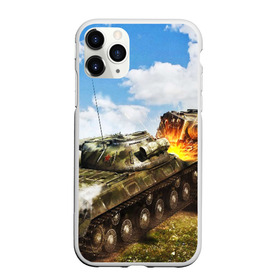 Чехол для iPhone 11 Pro матовый с принтом ТАНКИ в Белгороде, Силикон |  | game | tank | war | боевой танк | война | выстрел | дым | игра | искры | огонь | пламя | танк | танкист | техника