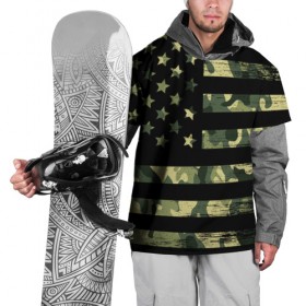 Накидка на куртку 3D с принтом American Flag Camo в Белгороде, 100% полиэстер |  | Тематика изображения на принте: eagle | states | united | usa | армейские | армия | камуфляж | орел | служба | снайпер | соединенных | солдат | сша | форма | штатов