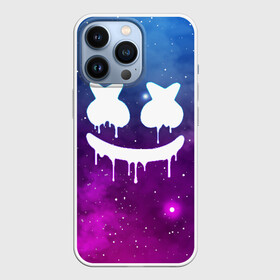 Чехол для iPhone 13 Pro с принтом MARSHMELLO MELT SPACE в Белгороде,  |  | america | dj | marshmello | usa | америка | маршмелло