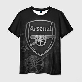 Мужская футболка 3D с принтом Arsenal в Белгороде, 100% полиэфир | прямой крой, круглый вырез горловины, длина до линии бедер | arsenal | arsenal fc | the gunners | английский клуб | арсенал | лондон | лондонский арсенал | премьер лига | футбол | футболист | футбольный клуб
