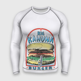 Мужской рашгард 3D с принтом Big Kahuna Burger в Белгороде,  |  | big kahuna | burger | kahuna | pulp fiction | голливуд | кино | криминальное чтиво