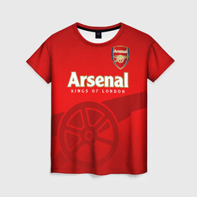 Женская футболка 3D с принтом Arsenal в Белгороде, 100% полиэфир ( синтетическое хлопкоподобное полотно) | прямой крой, круглый вырез горловины, длина до линии бедер | arsenal | arsenal fc | the gunners | английский клуб | арсенал | лондон | лондонский арсенал | премьер лига | футбол | футболист | футбольный клуб