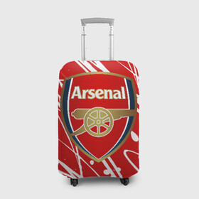 Чехол для чемодана 3D с принтом Arsenal в Белгороде, 86% полиэфир, 14% спандекс | двустороннее нанесение принта, прорези для ручек и колес | arsenal | arsenal fc | the gunners | английский клуб | арсенал | лондон | лондонский арсенал | премьер лига | футбол | футболист | футбольный клуб