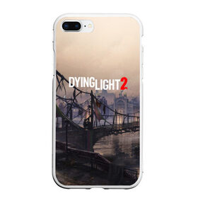 Чехол для iPhone 7Plus/8 Plus матовый с принтом DYING LIGHT 2 в Белгороде, Силикон | Область печати: задняя сторона чехла, без боковых панелей | dying light | dying light 2 | dying light the following | dying light: the following | horror | survivor | зомби | игры | умирающий свет