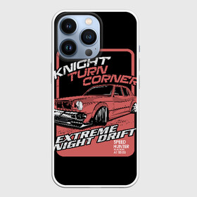 Чехол для iPhone 13 Pro с принтом Extreme night drift в Белгороде,  |  | auto | car | cars | concept | crash | drift | drifting | extreme | fast | garage | race | racing | rally | super | turbo | автомобил | быстрый | дрифт | классика | экстрим