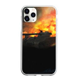 Чехол для iPhone 11 Pro Max матовый с принтом ТАНК В ОГНЕ в Белгороде, Силикон |  | game | tank | war | боевой танк | война | выстрел | дым | игра | искры | огонь | пламя | танк | танкист | техника