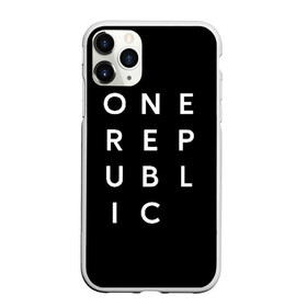 Чехол для iPhone 11 Pro матовый с принтом One Republic (+спина) в Белгороде, Силикон |  | Тематика изображения на принте: one republic | уан репаблик