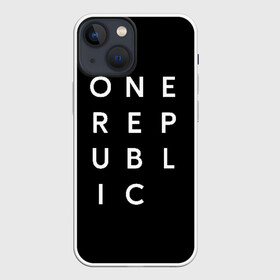 Чехол для iPhone 13 mini с принтом One Republic (+спина) в Белгороде,  |  | Тематика изображения на принте: one republic | уан репаблик