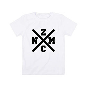 Детская футболка хлопок с принтом Noize MC в Белгороде, 100% хлопок | круглый вырез горловины, полуприлегающий силуэт, длина до линии бедер | mc | music | noize | noize mc | rap | rock | мс | музыка | репер | рок | русский | рэп | рэпер | тренд | хит