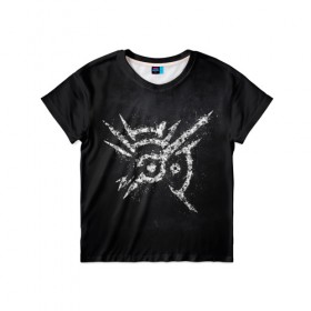 Детская футболка 3D с принтом Dishonored в Белгороде, 100% гипоаллергенный полиэфир | прямой крой, круглый вырез горловины, длина до линии бедер, чуть спущенное плечо, ткань немного тянется | Тематика изображения на принте: 