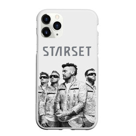 Чехол для iPhone 11 Pro Max матовый с принтом Starset Band в Белгороде, Силикон |  | logo | rock | starset | лого | рок | старсет