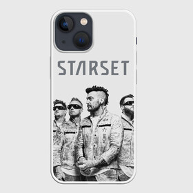 Чехол для iPhone 13 mini с принтом Starset Band в Белгороде,  |  | Тематика изображения на принте: logo | rock | starset | лого | рок | старсет