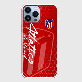 Чехол для iPhone 13 Pro Max с принтом Атлетико Мадрид в Белгороде,  |  | atletico | club atletico de madrid | атлетико | атлетико мадрид | мадридский атлетико | форма | футбол | футболист | футбольный клуб