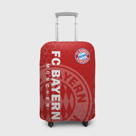 Чехол для чемодана 3D с принтом Бавария в Белгороде, 86% полиэфир, 14% спандекс | двустороннее нанесение принта, прорези для ручек и колес | bayern | bayern munchen | бавария | бавария мюнхен | мюнхенская бавария | форма | футбол | футболист | футбольный клуб