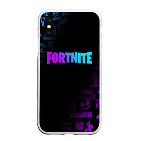 Чехол для iPhone XS Max матовый с принтом FORTNITE 10 СЕЗОН в Белгороде, Силикон | Область печати: задняя сторона чехла, без боковых панелей | fortnite | fortnite 2 | fortnite x маршмелло | ikonik | marshmello | ninja | ninja streamer | иконик | ниндзя | пили | фортнайт | фортнайт 2 | фортнайт глава 2