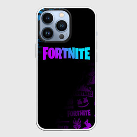 Чехол для iPhone 13 Pro с принтом FORTNITE 10 СЕЗОН в Белгороде,  |  | Тематика изображения на принте: fortnite | fortnite 2 | fortnite x маршмелло | ikonik | marshmello | ninja | ninja streamer | иконик | ниндзя | пили | фортнайт | фортнайт 2 | фортнайт глава 2